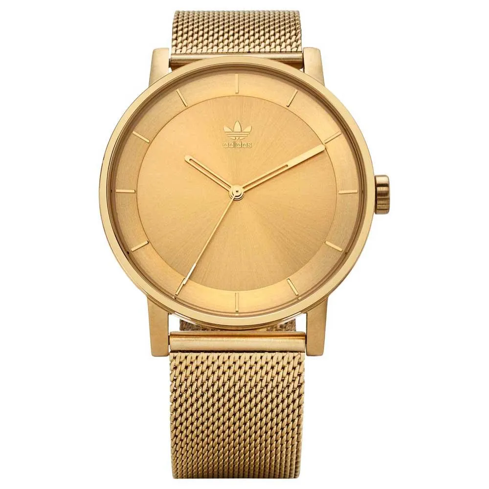 adidas district milanese bracelet watch 40mm