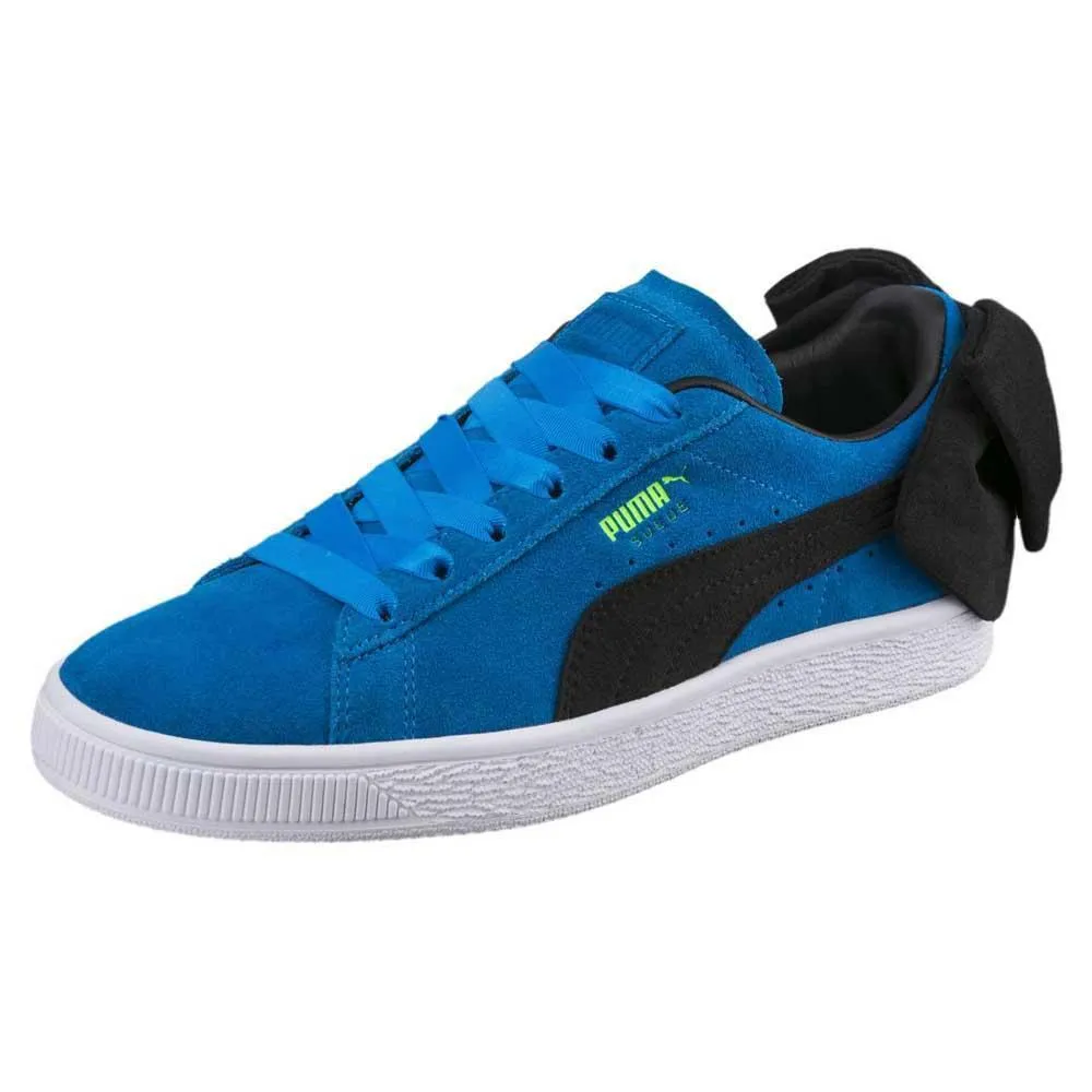 suede bow puma