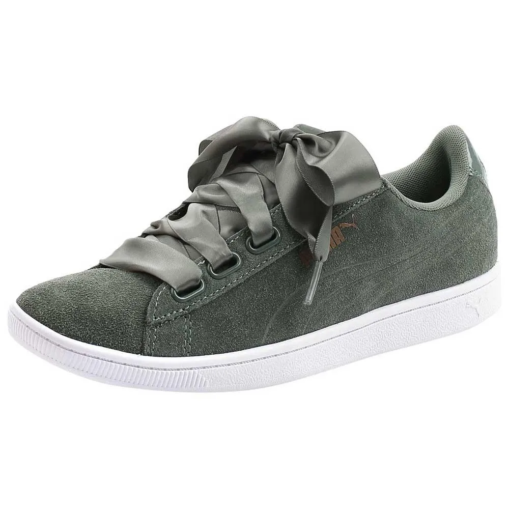 puma vikky ribbon sl white