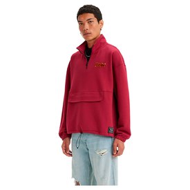 Levi´s ® Relaxed Graphic 1/4 Zip Pouch Sweatshirt