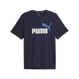 Puma Ess+ 2 Col Logo Kurzärmeliges T-shirt