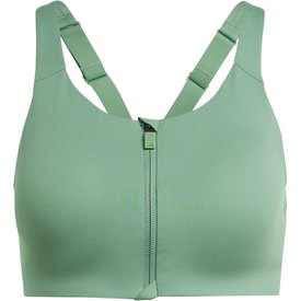 adidas TLRD Impact Luxe Zip Sports Bra High Support