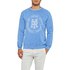Replay Garment Dyed Cotton Fleece Pullover