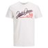 Jack & jones Logo 2 Colors Short Sleeve T-Shirt