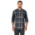 Wrangler Chemise Manche Longue Mixed Material Plaid